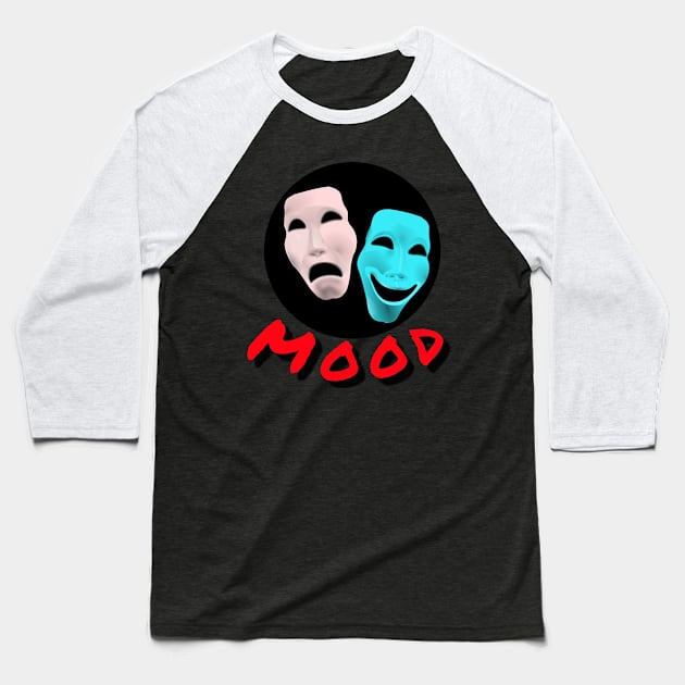 Mask mood Baseball T-Shirt by lionspride